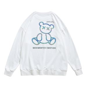 Sudadera con Capucha Personalizada para Hombre, Tejido de Rizo, Gruesa, con Estampado de Dibujos Animados, Talla Grande, Ecológica, de Secado Rápido, Estilo Hip Hop - Product Image 4