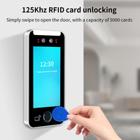 AI520F Control de Acceso y Asistencia con Reconocimiento Facial 3D y Huella Dactilar, Impermeable, WiFi, Red TCPIP, Software en la Nube Gratuito, API, MQTT