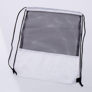 Sac à dos promotionnel en filet de polyester écologique pour ballon de football, basketball, volleyball, taille 5, 7, portable - Product Image 3