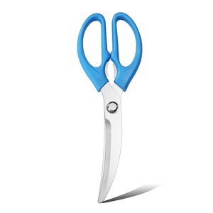 9.5 inch thiết kế mới đường cong lưỡi đ<span class=keywords><strong>a</strong></span> chức năng thép không gỉ thịt nướng kéo cho thịt cắt - Product Image 1