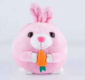 Palla giocattolo per cani auto-intrattenimento che salta maiale Anpanman che salta palla impara a parlare carica canta alghe elettriche peluche per animali domestici - Product Image 6