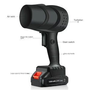 Souffleur Aspirateur Portable Sans Fil Industriel Hustech 21V à Batterie, Moteur à Balais, Puissance 35000 PSI - Product Image 4