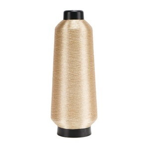 Nhà Máy Nhật Bản Kim Loại Phim <span class=keywords><strong>Lurex</strong></span> Màu Sắc Tươi Sáng Vàng Tinh Khiết Sliver Sợi Kim Loại Thêu Sợi MS Loại - Product Image 4