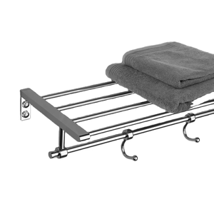 Ensemble d'accessoires de salle de bain en acier inoxydable de fabrication indienne avec porte-brosse à dents conception de vente chaude pour l'approvisionnement OEM ODM à la maison - Product Image 1