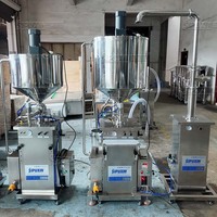 Machine de remplissage semi-automatique à température constante SIPUXIN pour la vaseline, la cire de bougie, la cire capillaire, les onguents et les pâtes épaisses