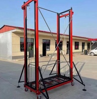 Plateforme Échafaudage Mobile Télescopique Automatique Électrique 0.3 Tonne 0.5 Tonne, 2-8 Mètres, pour Construction