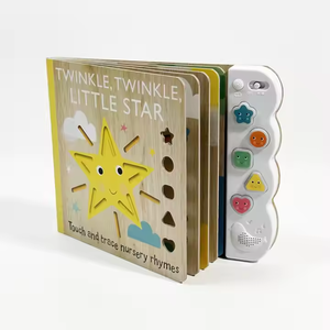 หนังสือแบบโต้ตอบสำหรับเด็ก หนังสือเสริมพัฒนาการเด็ก หนังสือเสียงพร้อมแถบดึง - สนุกสนานในฟาร์ม - Product Image 1