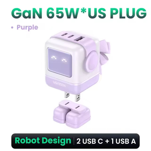 <span class=keywords><strong>Cargador</strong></span> de Teléfono <span class=keywords><strong>UGREEN</strong></span> de Carga Rápida de 65W con Pantalla Digital, GaN 100-240V, <span class=keywords><strong>Cargador</strong></span> de Pared Inteligente con Chip PWM para <span class=keywords><strong>iPhone</strong></span>, Gran Venta - Product Image 6