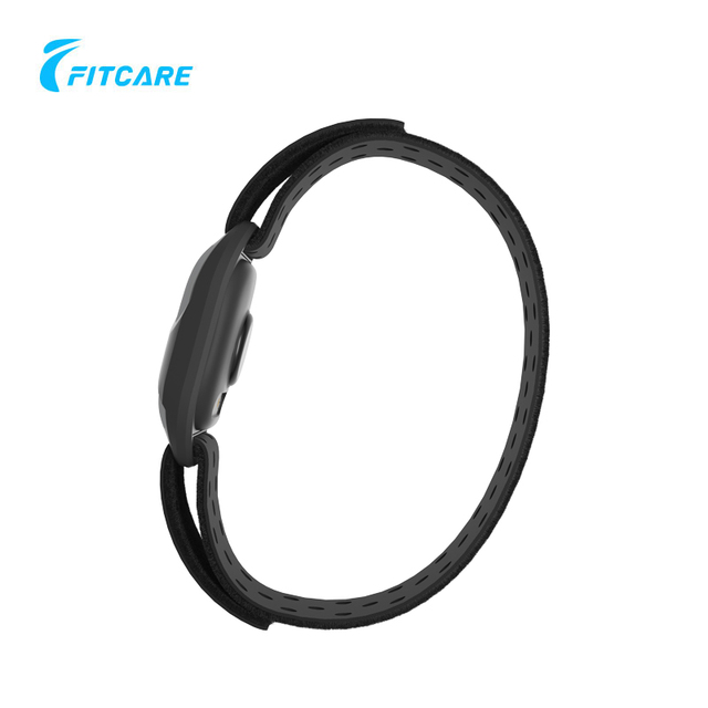 Enhance Your Workouts Fitcare HW807 Durable TPU Wristband Heart Rate Monitor Featuring IP67 Waterproof BLE 5.0/ANT+ Connectivity