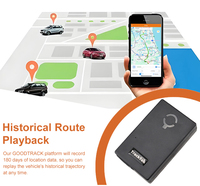 Traceur GPS sans fil 4G+2G avec moniteur vocal, batterie 10000 mAh, longue autonomie, GPS magnétique pour le suivi des voitures, des actifs et des véhicules, application gratuite