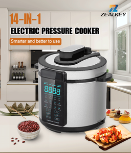 Marmite électrique <span class=keywords><strong>programmable</strong></span> en acier inoxydable Autocuiseurs électriques Revêtement antiadhésif Marmite intérieure Smart Rice Cooker - Product Image 4