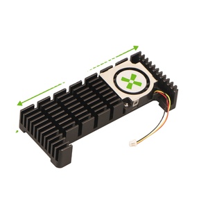6530B Active Cooling Heatsink With Cooling Fan Fit Cubie A7Z SBC CPU Radiator Cooling <b>Accessory</b> Radxa - Product Image 1