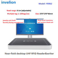 Détecteur multi-étiquettes en champ proche, lecteur-graveur RFID UHF de bureau, portée de 10 à 100CM pour magasin intelligent, inventaire de comptoir de caisse