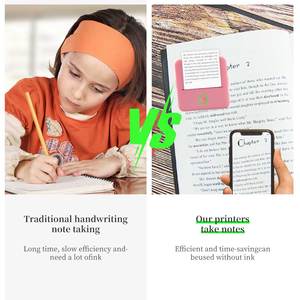 เครื่องพิมพ์ฉลากภาพเก็บความร้อนขนาดเล็กแบบพกพาเข้ากันได้กับของขวัญของเด็กพร้อมอินเตอร์เฟส USB X6รุ่น - Product Image 5