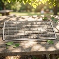 Tapis de gril de BBQ jetables en Offre Spéciale Outils de gril de maille de restaurant de Barbecue