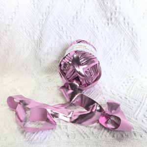 Filato Metallizzato Simil Fettuccia in Tessuto 100% Poliestere Adatto per Uncinetto e Maglieria Versione Avanzata - Product Image 4