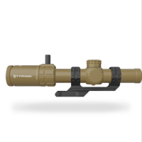 TYPHON 1-10x24IR FFP LPVO Premier plan focal Rouge Vert Réticule illuminé Tube de 30 mm Dia Viseurs optiques Portée de chasse grand Angle