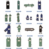 Séparateur de liquide de gaz d'approvisionnement 7/8 ''à 2-5/8'' accumulateur d'aspiration de réfrigération accumulateur de liquide pour équipement de réfrigération