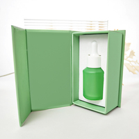 Flacon Compte-Gouttes Cosmétique 20ml 30ml 40ml 50ml 60ml 100ml Épaule Plate pour Huile Essentielle, Huile Capillaire, Sérum en Verre