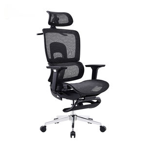 <span class=keywords><strong>Chaise</strong></span> à dossier haut avec repose-pieds en maille complète Classe 4 Gas lift chromé avec appui-tête 3D et accoudoir réglable 3D <span class=keywords><strong>Chaise</strong></span> De Bureau - Product Image 3