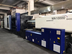 Machine d'injection plastique 1000 tonnes d'occasion Machine de fabrication de paniers en plastique pour la fabrication de caisses servo machines de moulage par injection - Product Image 2