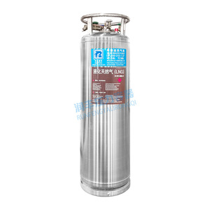 ถังเก็บก๊าซอุตสาหกรรมเหล็ก Lng Dewar Flask 40 ลิตร 219 มม. รุ่นแรงดันต่ำ Cf-40p10-137 - Product Image 4