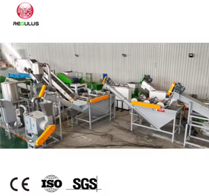 500 kg/h PET Lavadora a vapor caliente Botellas de limpieza Botellas de <span class=keywords><strong>cola</strong></span> Bandejas de comida Línea de reciclaje de lavado - Product Image 5