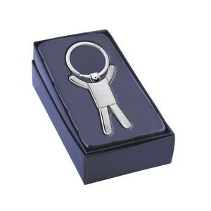 Porte-clés mousqueton Jubilation en alliage métallique tendance avec motif de dessin animé imprimé UV pour clés, en laiton et zinc durables - Product Image 2