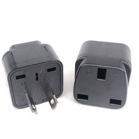 Adaptateur de prise d'alimentation Angleterre vers Australie 10A 250VBritain Type G vers AUS Adaptateur de conversion de voyage plat à 2 broches