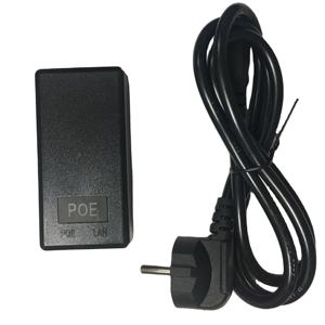 อะแดปเตอร์อีเธอร์เน็ตหัวฉีด1A POE 48V กล้อง IP แหล่งจ่ายไฟปลั๊ก EU อะแดปเตอร์ <span class=keywords><strong>CCTV</strong></span> รักษาความปลอดภัย - Product Image 1