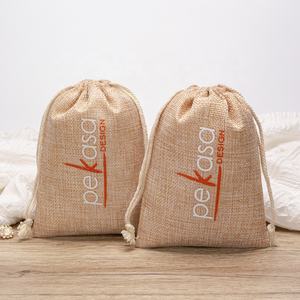 Hot Sale Custom Size <strong>Bag</strong> Drawstring Pouch Jute <strong>Hessian</strong> <strong>Bag</strong> Coffee Bean Packaging Gunny Burlap <strong>Bag</strong> - Product Image 2