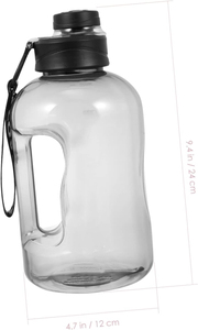 Hot Sale Large Capacity 1700ML/2460ML Professional Sports Bottle Reusable Thermal Insulation Travel Gym Applicable <b>Plastic</b> - Product Image 1