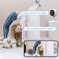 Caméra de surveillance WiFi haute définition A3 sans fil 1080P Communication bidirectionnelle Détection de mouvement audio Carte SD Caméra intérieure domestique