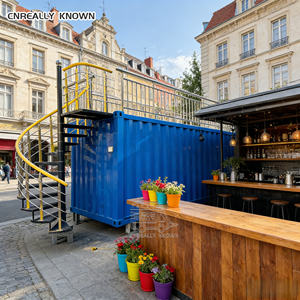 Bar à café en conteneur de luxe entièrement équipé avec cuisine, design personnalisé - Product Image 2