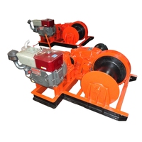 Treuil électrique à double tambour DINGLI, type frein à disque, pour la manutention de plateformes de maintenance de chaudières