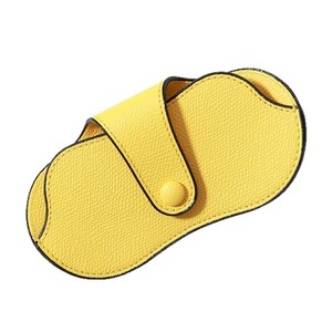 Étui à lunettes en cuir PU approuvé par les influenceurs coréens, sac de rangement pour lunettes de soleil avec cordon, étui de voyage portable pour lunettes - Product Image 5