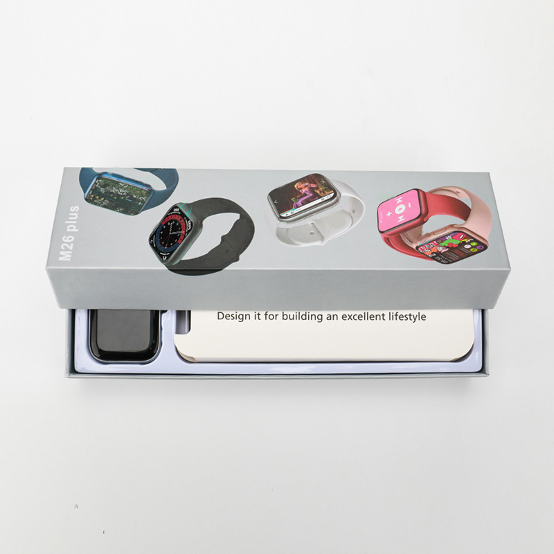 reloj Watch 7 M26plus M26+ Smartwatch With Bt Call Heart Rate Monitor Sport Fitness Smart Watch display wristwatches