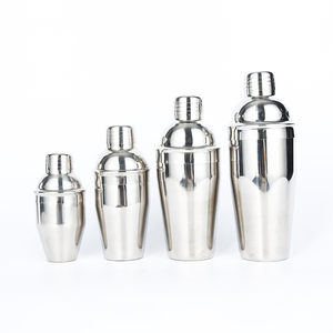 Shaker à cocktails moderne en acier inoxydable Wuyi Camol 350 ml - Design élégant - Épaisseur 0,6 mm - Outil de <span class=keywords><strong>mixologie</strong></span> parfait - Accessoires de bar et cuivre - Product Image 1