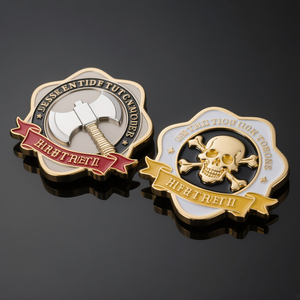 Moneda Conmemorativa Personalizada de Aleación de Zinc con Diseño de Fábrica, Estampado Metálico, Esmalte 3D y Grabado de Logotipo para Colección o Recuerdo - Product Image 6