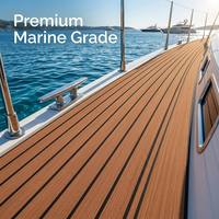 Tapis de pont de yacht personnalisé en mousse EVA moderne, revêtement de pont marin, rouleau de revêtement de sol pour bateau, feuille de faux teck pour bateaux et RVS