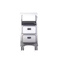 Chariot de maquillage portable fabriqué en usine, chariot de beauté à roulettes avec tiroir, chariot de clinique, chariot cosmétique
