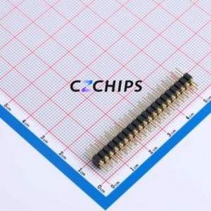 XDZ254C-2-20-Z-3.0-G1 Pin Header Through hole Component (THT),P=2.54mm Connector 2x20P 2.54mm 2.54mm Round Pin - Product Image 2