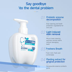 Dentifrice probiotique Bright up Soins bucco-dentaires pour adultes Crestt <span class=keywords><strong>Enzyme</strong></span> Dentifrice pour soulager les dents sensibles - Product Image 6