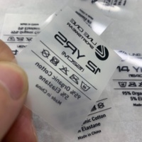 Étiquettes thermocollantes personnalisées pour vêtements, étiquettes de col lavables, étiquettes thermocollantes pour chemises