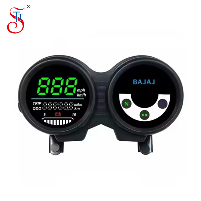 12V DC Meter New Digital Odometer Speedometer Instrument with Backlight for Bajaj Motorcycle Parts for Moto Bikes