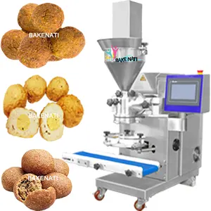 Mini Commerciële Arancini Falafel Bal Making Machine Automatische Falafel Vormen Encrusting Machine Voor Verkoop