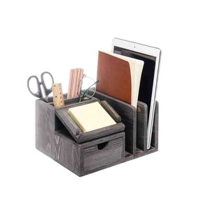 Đa Chức Năng Bằng Gỗ Bàn Thư Tổ Chức Với Ngăn Kéo Hình Chữ Nhật Nhà Văn Phòng Lưu Trữ Từ Xa Bút Lưu Trữ Tổ Chức - Product Image 3