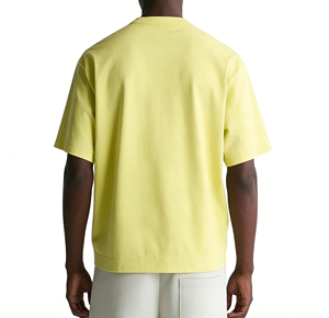 T-shirt personnalisé de haute qualité en coton 100% uni, grande taille, broderie personnalisée, impression de logo - Product Image 3