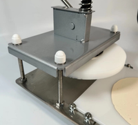Presse à pâte manuelle en acier inoxydable 304 de 22 cm, 25 cm, 30 cm pour gâteaux, chapatis et tartes, idéale pour les commerces alimentaires et les restaurants