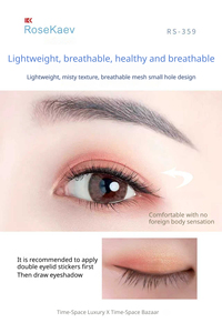 Ruban adhésif invisible pour <span class=keywords><strong>paupières</strong></span> doubles, sans couture, ultra-respirant, forte adhérence stable, longue durée, dites adieu aux yeux ternes - Product Image 5